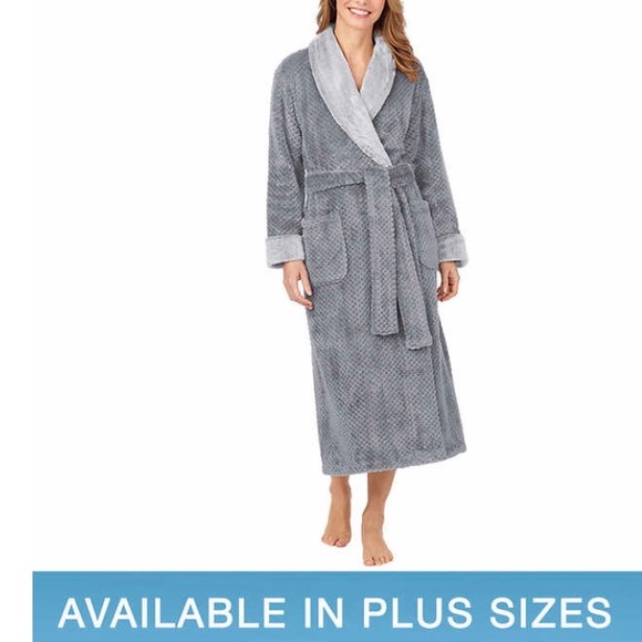 Carole Hochman ladies soft plush long warm Robe - Picture 1 of 12